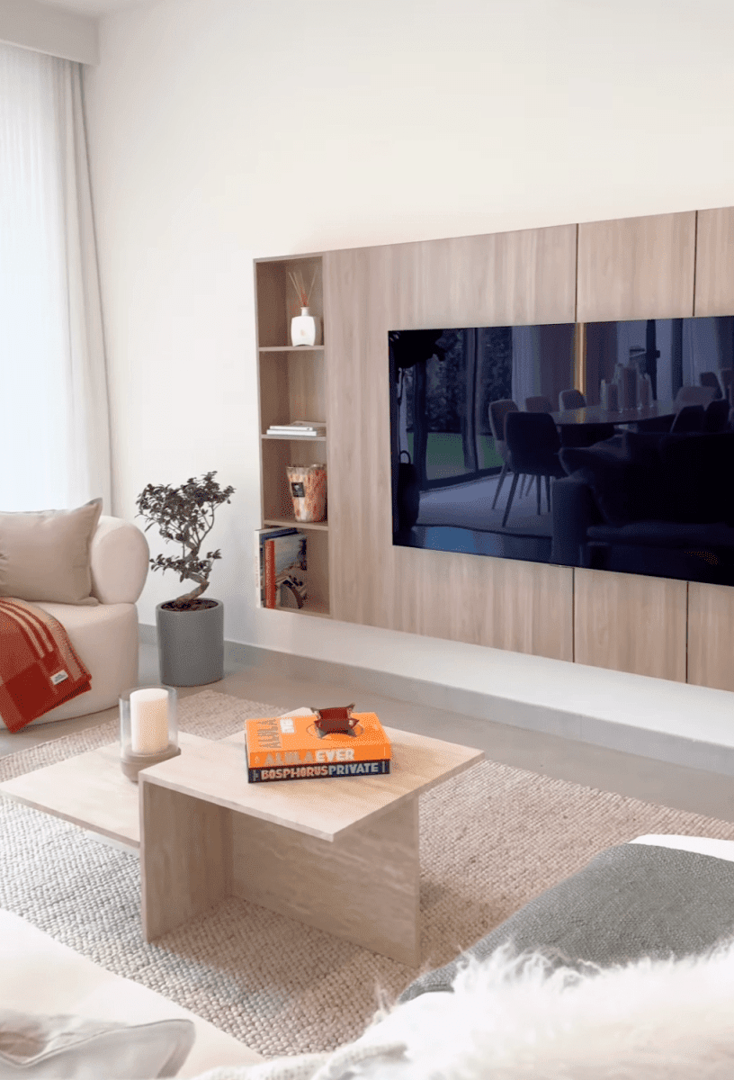 Arlo Travertine 2 Level Coffee Table