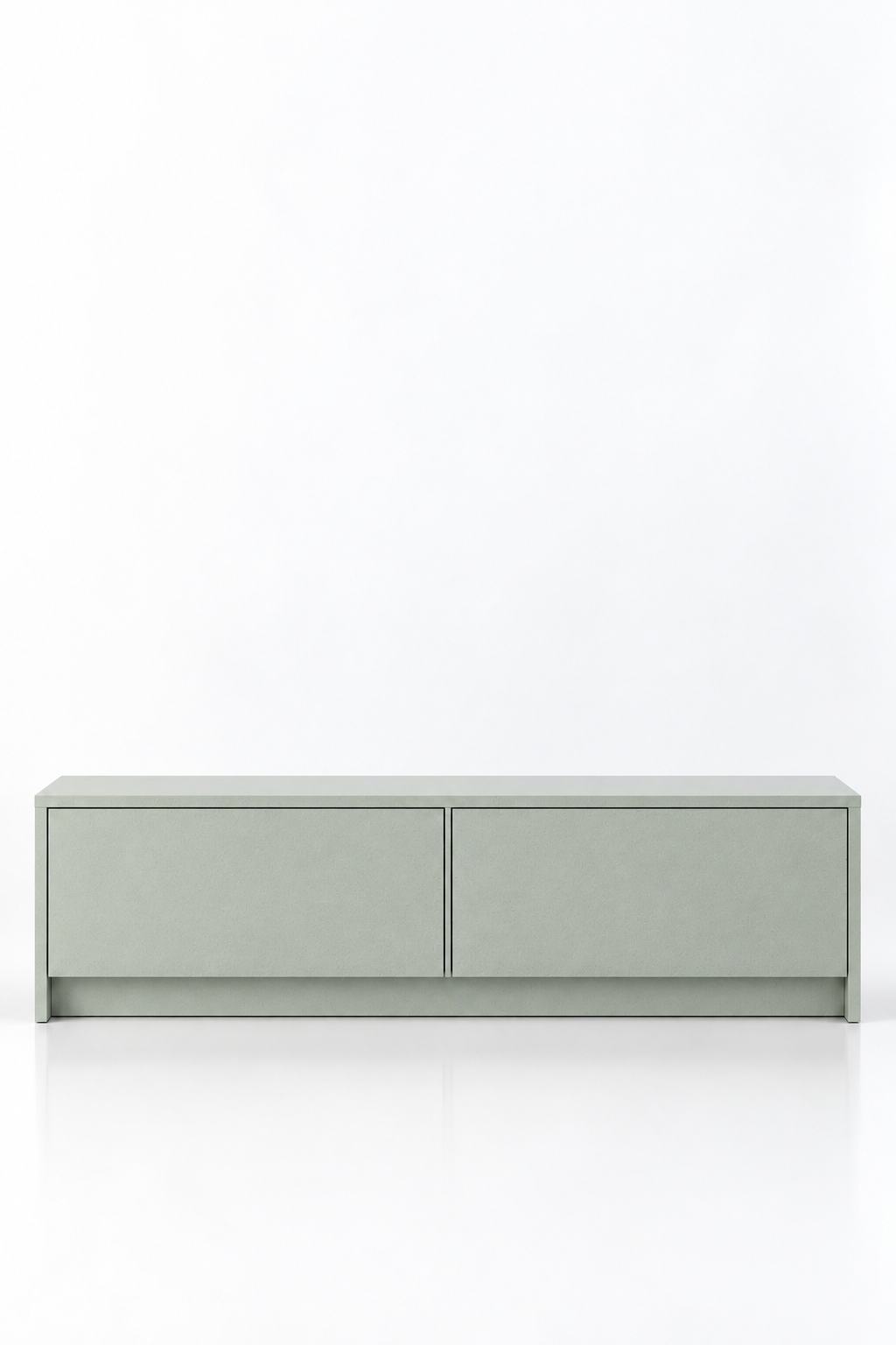 Arqen Pistachio Green Microconcrete Shoe Cabinet
