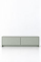 Arqen Pistachio Green Microconcrete Shoe Cabinet