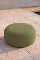 Avyren Olive Green Outdoor Ottoman