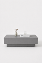 Azalea Ash Grey Microconcrete Coffee Table