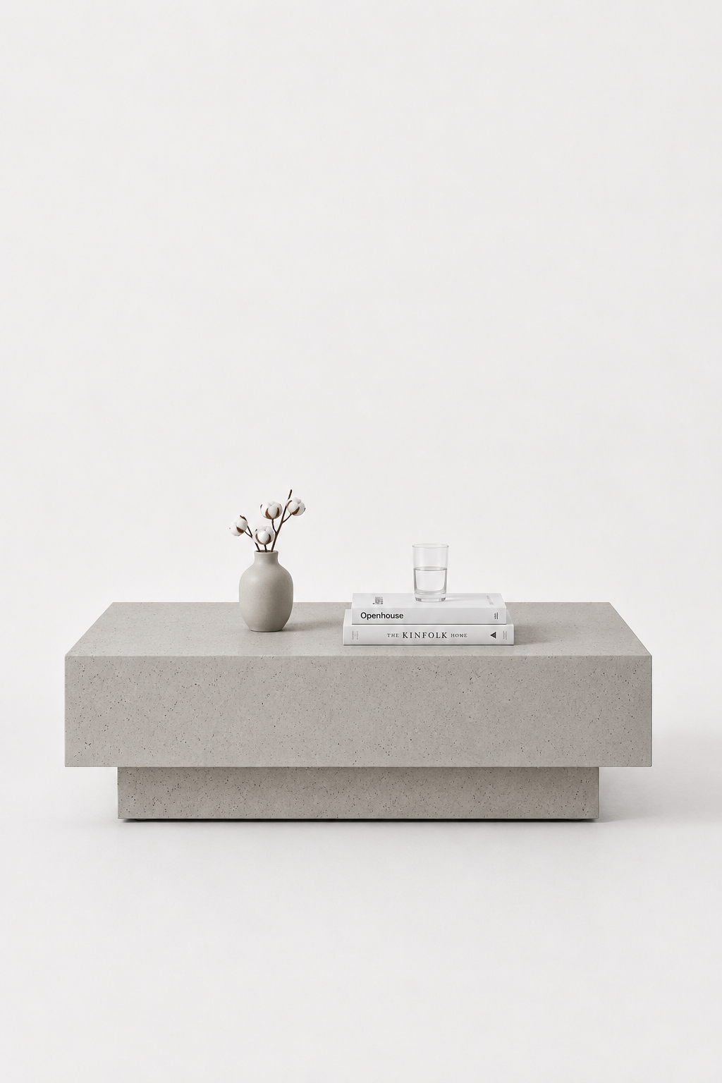 Azalea Grey Speckled Microconcrete Coffee Table