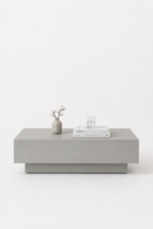 Azalea Light Grey Microconcrete Coffee Table