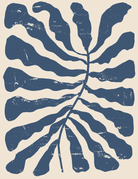 Blue Algae Matisse Abstract Wall Art