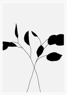 Botanical Plant Silhouette Wall Art II