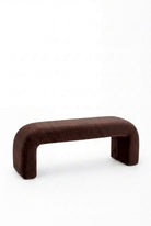 Bram Dark Brown Arch Bench