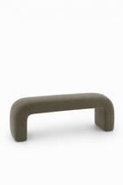 Bram Greyish Green Arch Bench