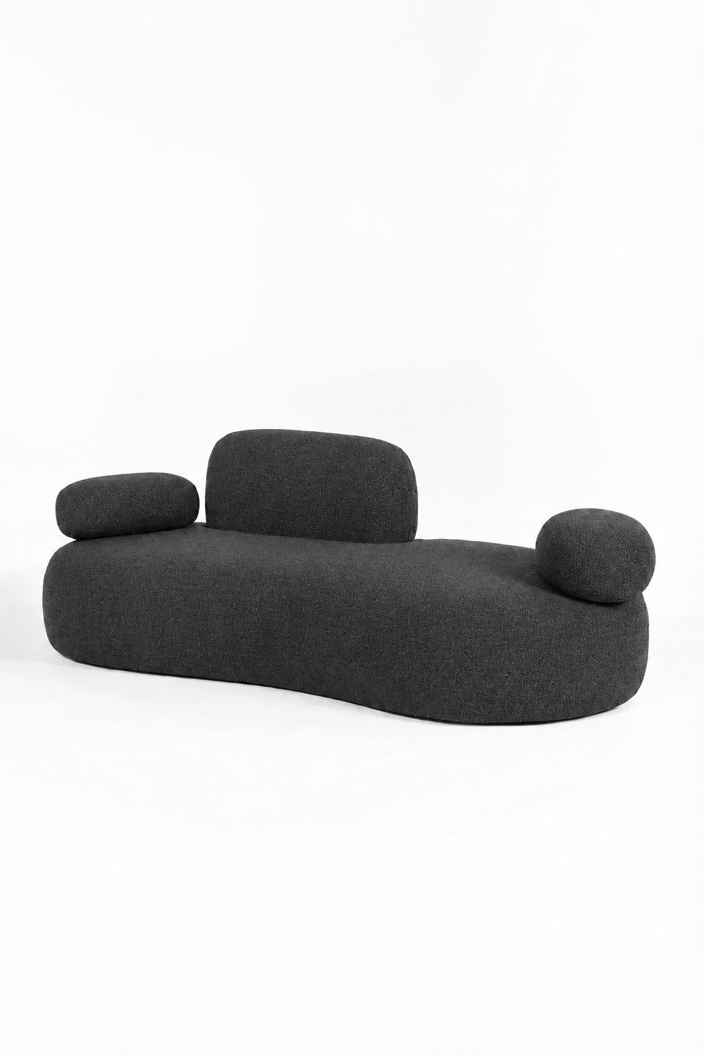Branka 3-Seater Charcoal Sofa