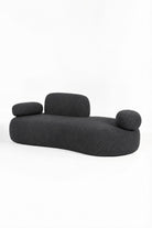 Branka 3-Seater Charcoal Sofa
