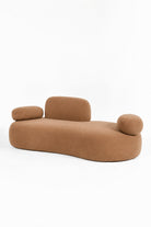 Branka Camel Brown 3 Seater Sofa