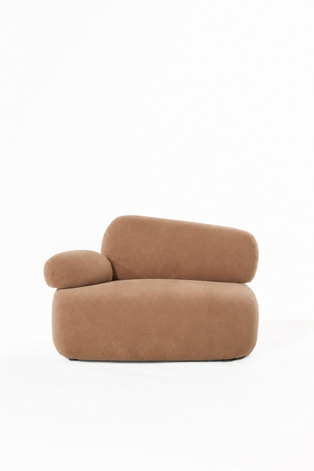 Branka Camel Brown Sofa Chair