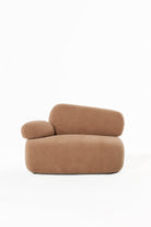 Branka Camel Brown Sofa Chair