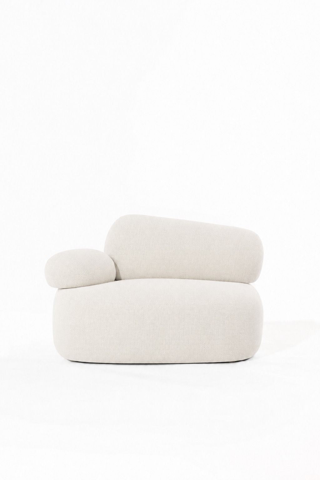 Branka Ivory Sofa Chair