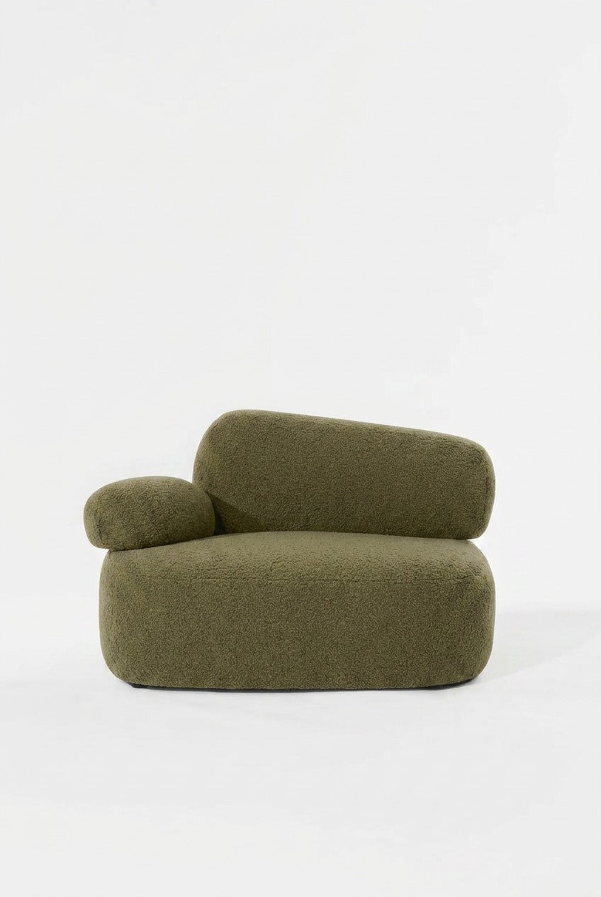 Branka Light Olive Green Sofa Chair