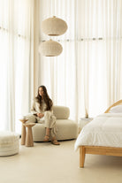 Branka Off White Sofa Chair