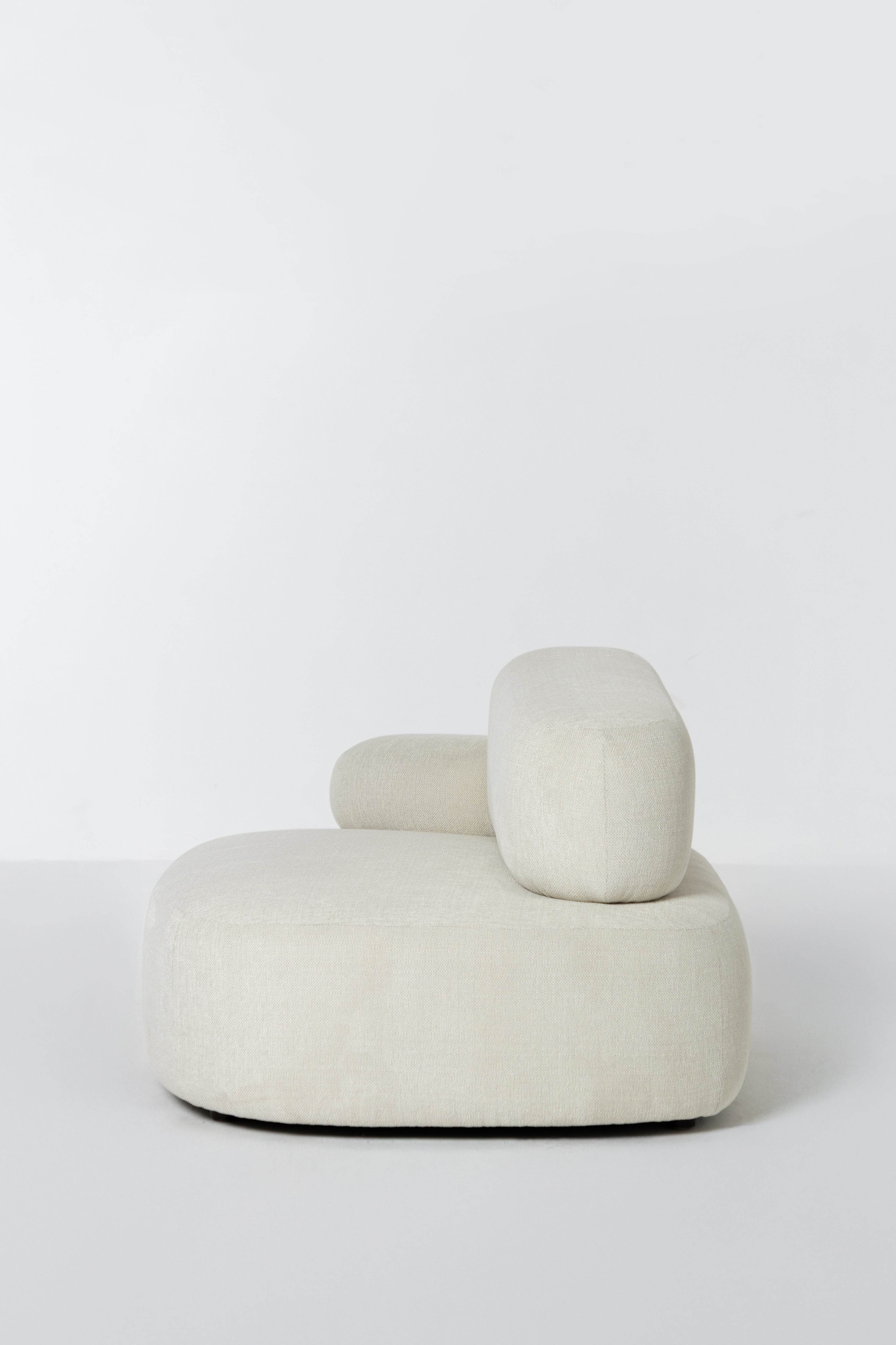 Branka Off White Sofa Chair