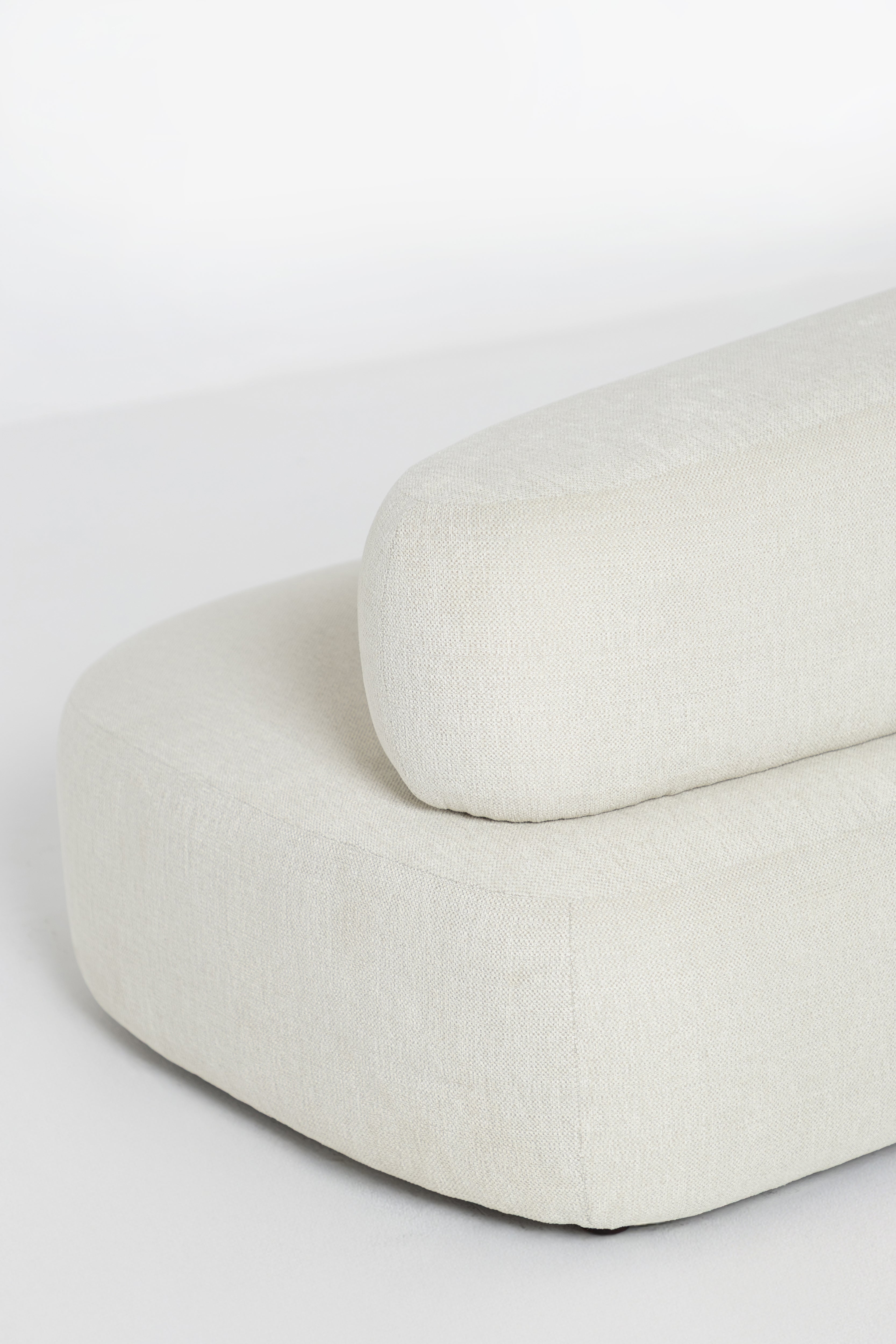 Branka Off White Sofa Chair