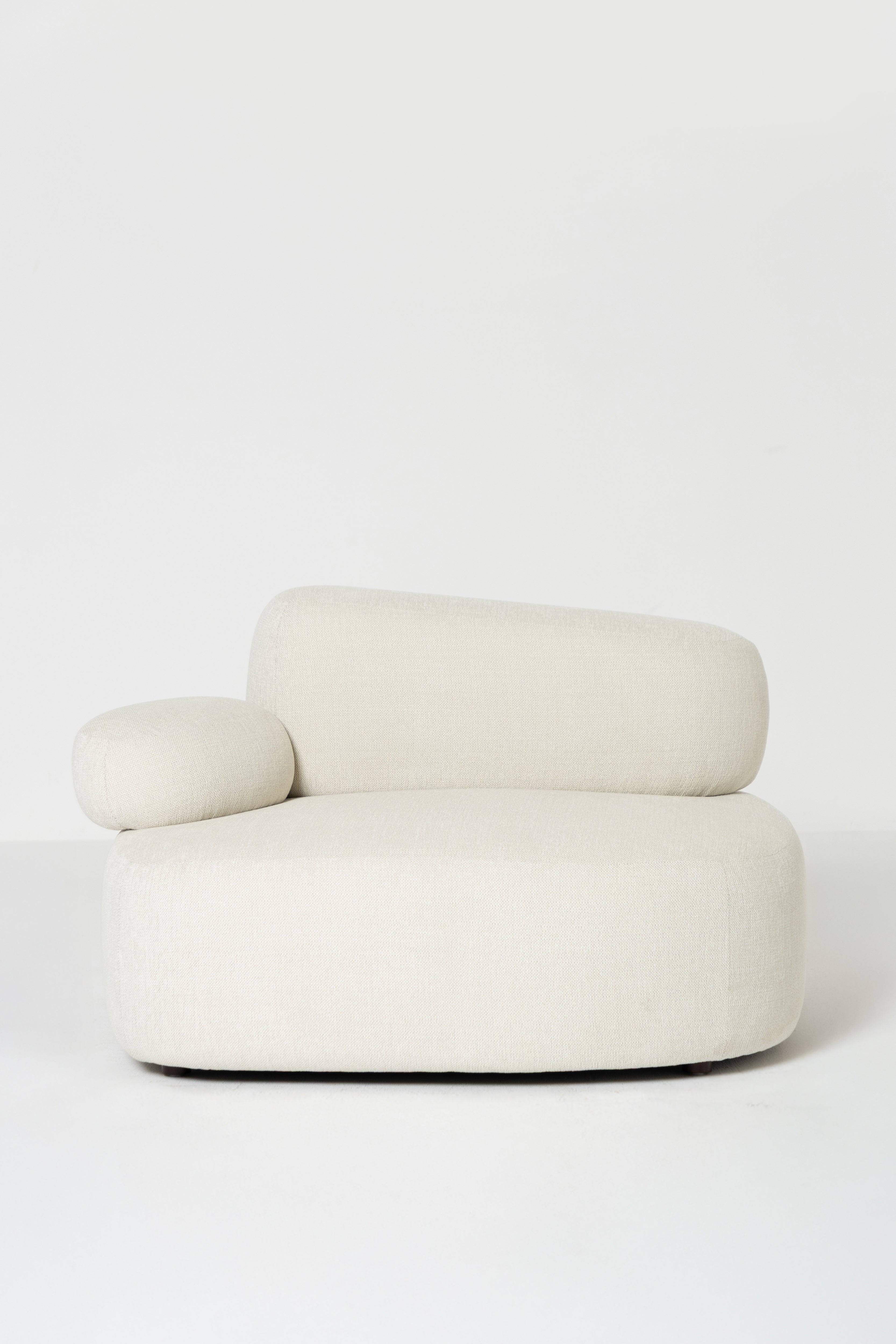 Branka Off White Sofa Chair