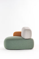 Branka Sage Ember Sofa Chair With Multicolor