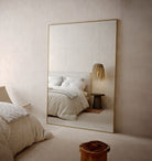 Brass XL Modern Rectangle Mirror (4 Sizes) Mirrors RAZ 