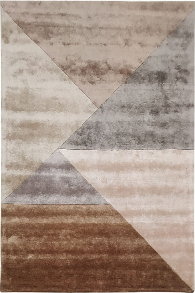 Terra Triangles Harmony - Handmade Carpet (200x300 CM) HANDMADE CARPET RAM 