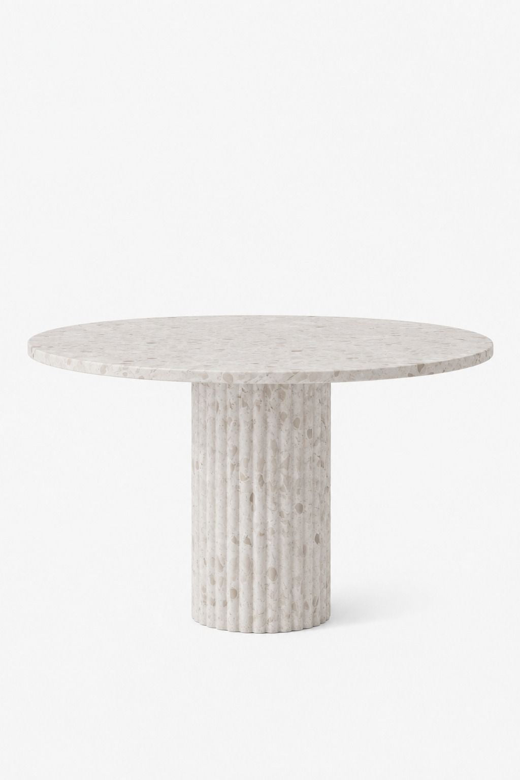 Claire Bianco Terrazzo Round Dining Table
