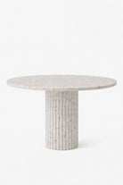 Claire Bianco Terrazzo Round Dining Table