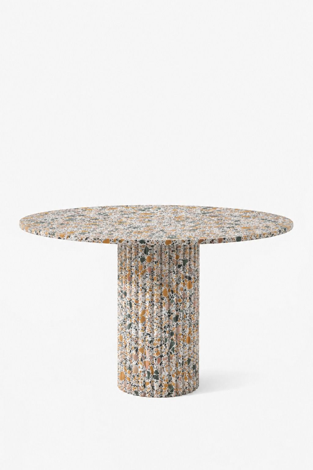Claire  Venetian Terrazzo Round Dining Table