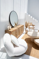 Cloud Off White Lounge Sofa Chair