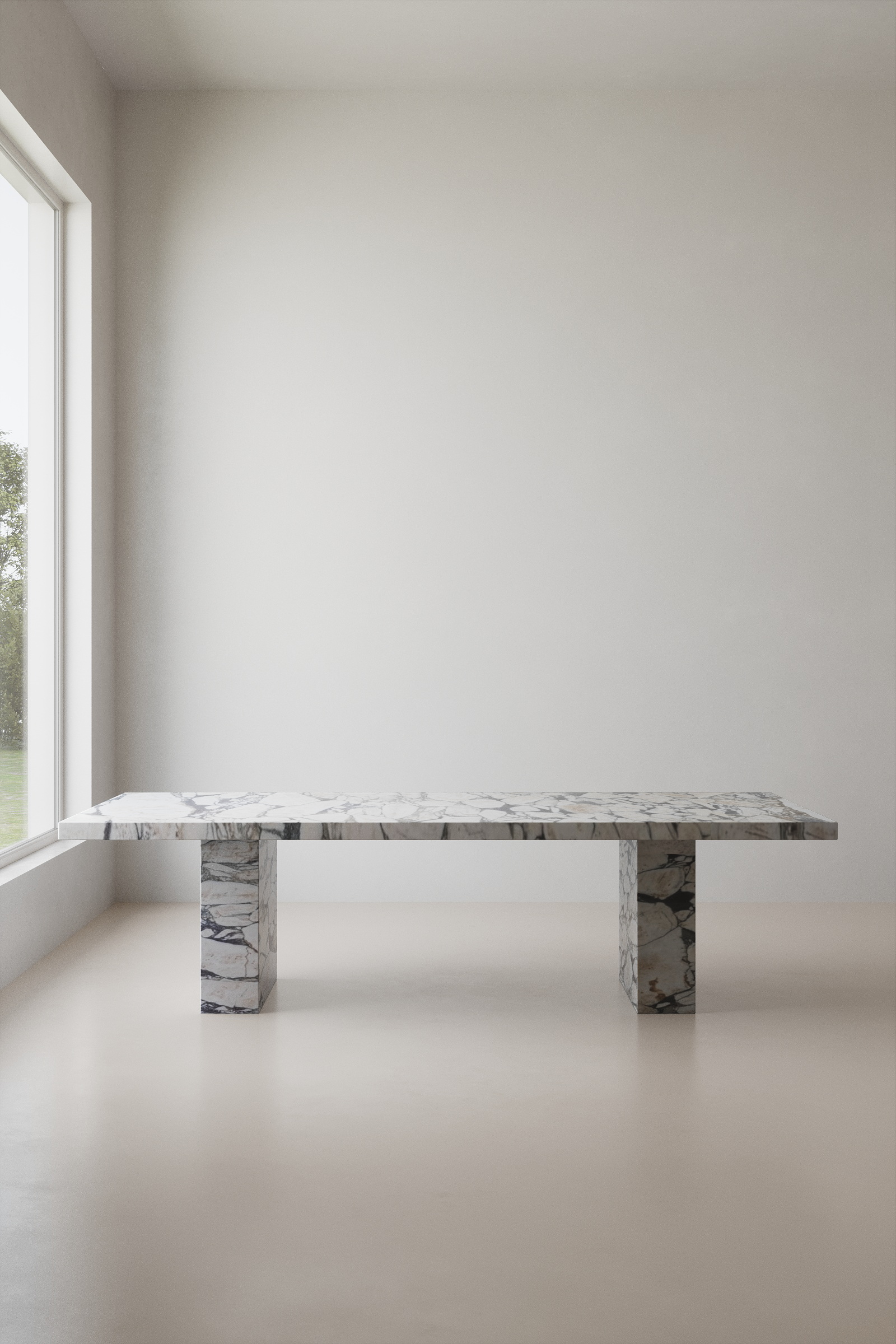 Avencia Viola Marble Dining Table