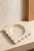 Dovra Crema Uno Marble Square Ashtray
