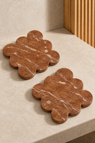 Dovra Rossa Aliganti Marble Square Coaster