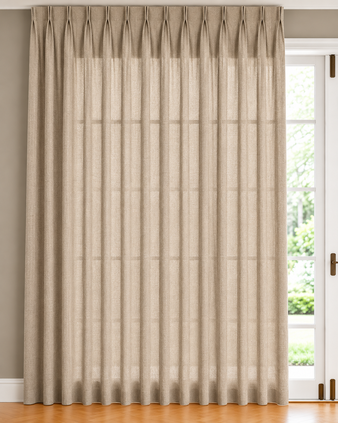 Downey Caramel - Dim Out Curtain