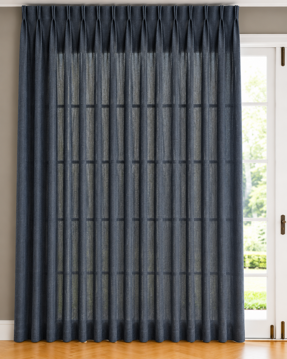 Downey Slate - Dim Out Curtain