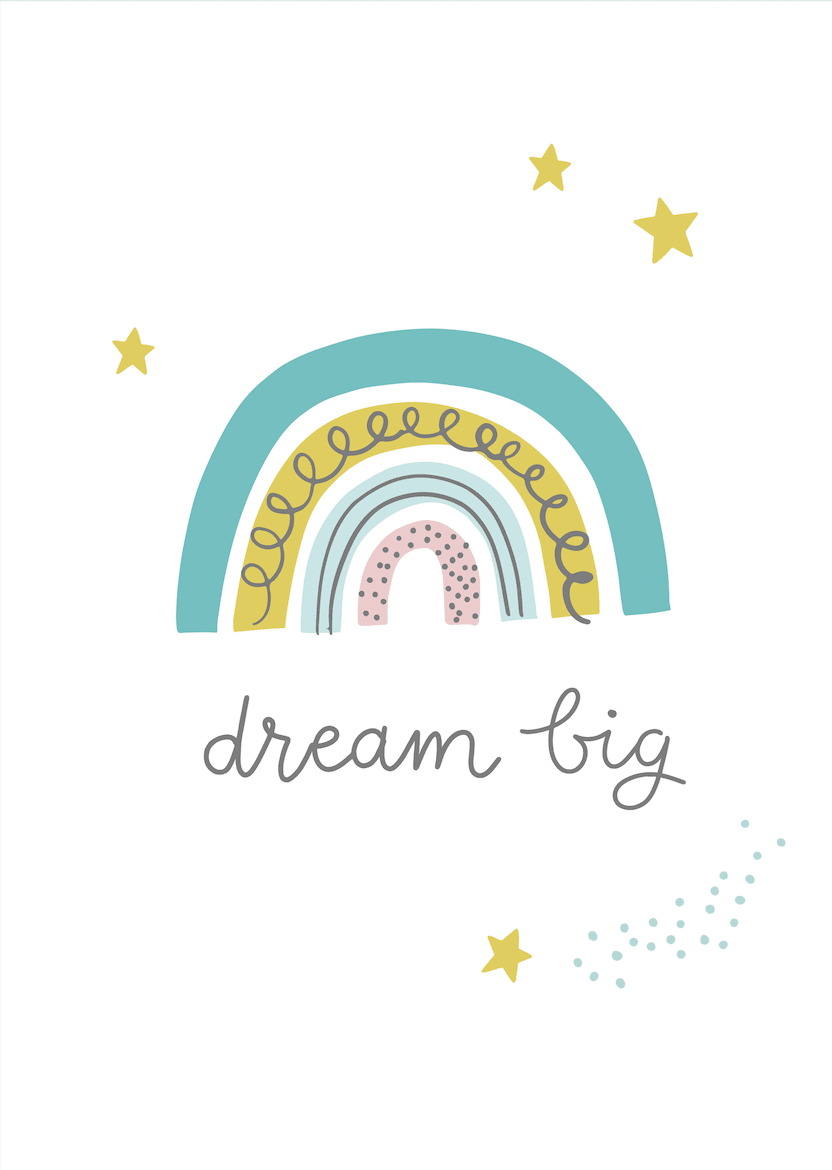 Dream Big Wall Art