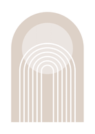 Dreamscape Window Abstract Wall Art  I