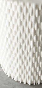 Emery White Marble Plinth