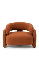 Evalina Warm Terracotta Sofa Chair