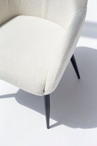 Bruna Boucle Dining Chair Homekode 