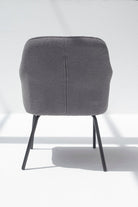 Sabina Grey Boucle Dining Chair Homekode 