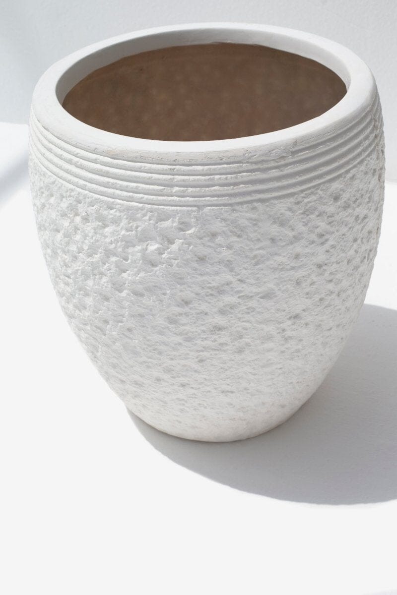 White Terracotta Pot (3 Sizes)