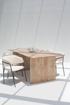 Solana Mango Wood Flat Legs Dining Table ART 