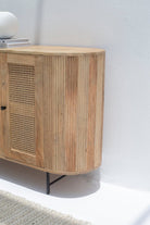 Valletta 3-Rattan Doors Sideboard Buffets & Sideboards Homekode 