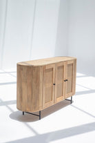 Valletta 3-Rattan Doors Sideboard Buffets & Sideboards Homekode 