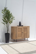 Valletta 2- Doors Rattan Sideboard Buffets & Sideboards Homekode 