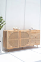 Tori Rattan Wood Sideboard ART 