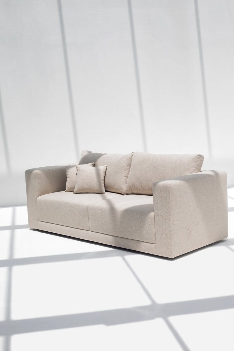 Mihaela Beige Sofa Homekode 