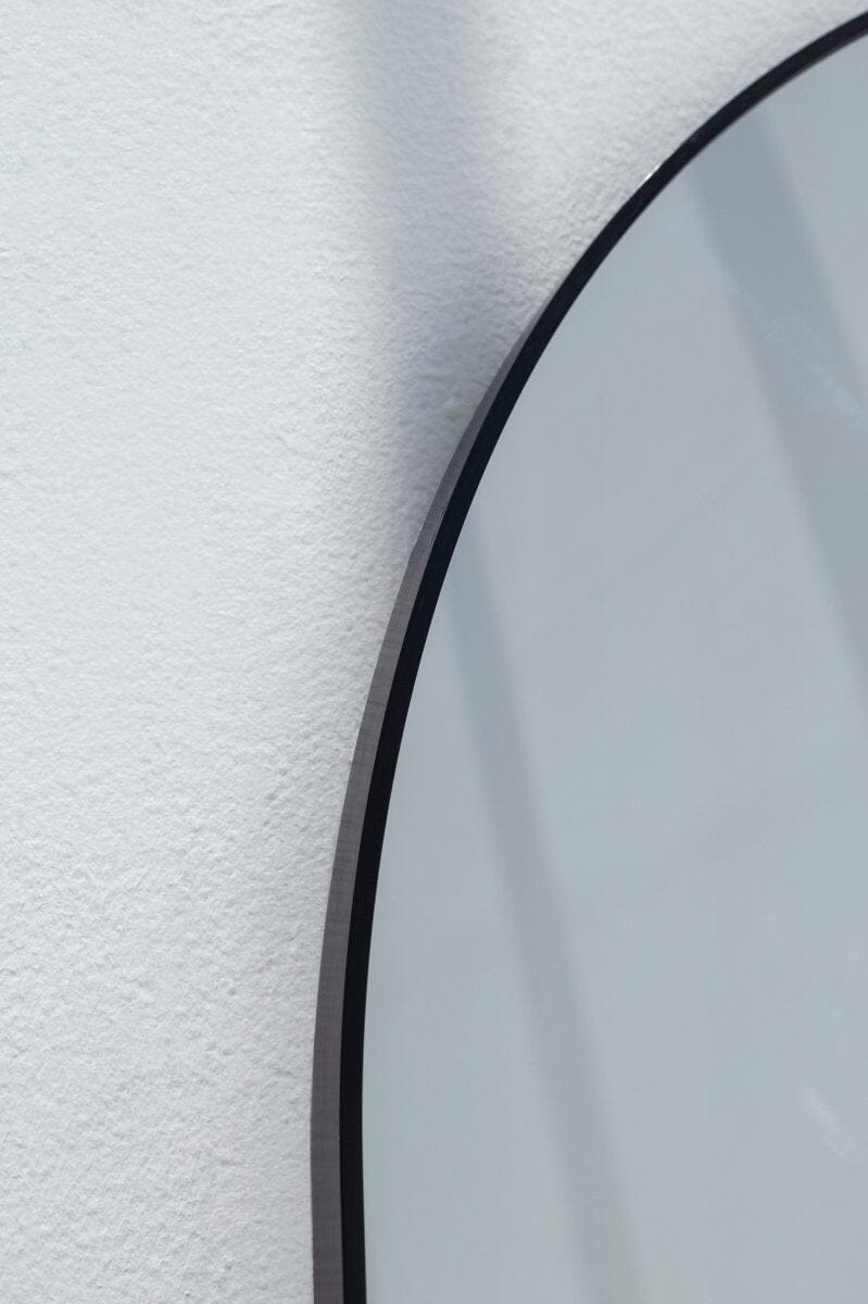 Full Length Arched Black Wall Mirror (7 Sizes) Mirrors Homekode 