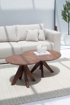 Becca Wooden Coffee Table (2 Sizes) Set of 2 (Nesting) 