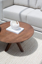 Becca Wooden Coffee Table (2 Sizes) 